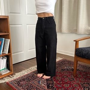 Los Angeles apparel wide leg jeans
